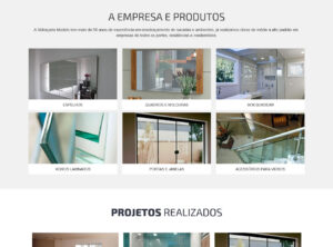 Site para Vidraçaria em PHP